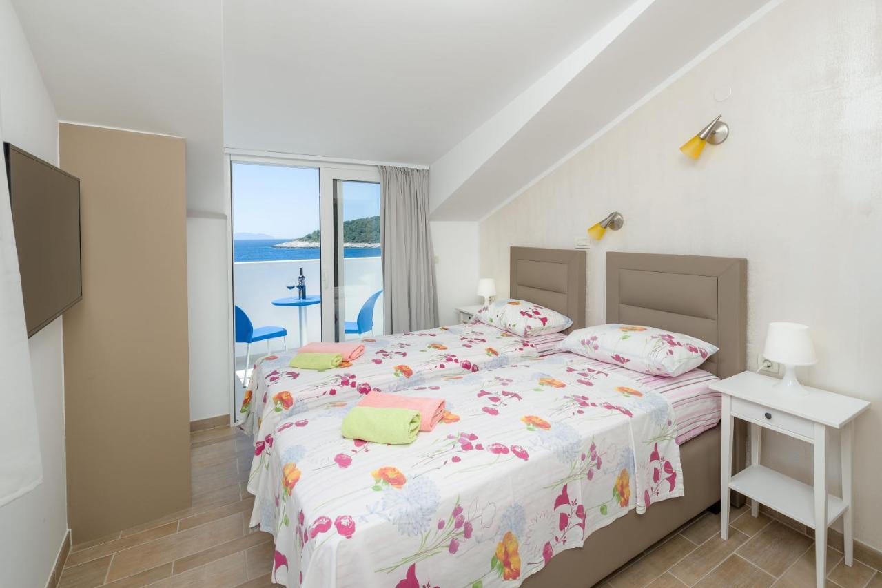 Luxury Bellavista Amazing Sea Holidays With Private Beach & Parking Milna (Hvar) Exterior foto