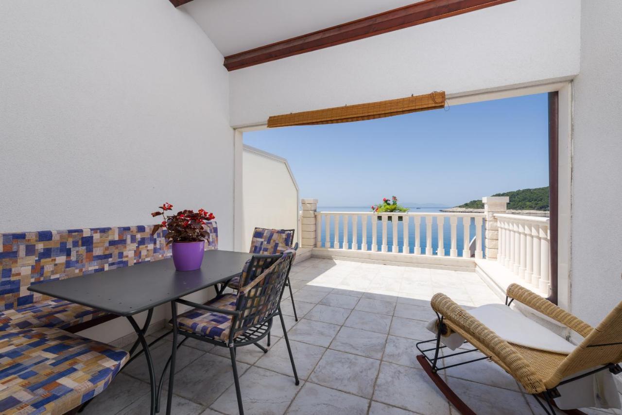 Luxury Bellavista Amazing Sea Holidays With Private Beach & Parking Milna (Hvar) Exterior foto
