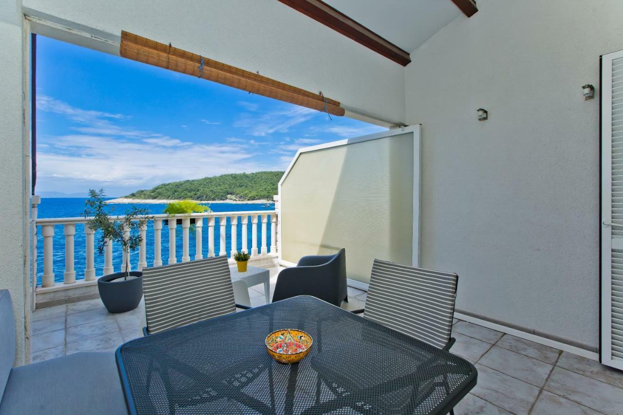 Luxury Bellavista Amazing Sea Holidays With Private Beach & Parking Milna (Hvar) Exterior foto